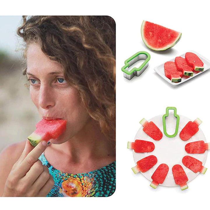 Popsicle Shape Mold Watermelon Slice Model | Bowlift