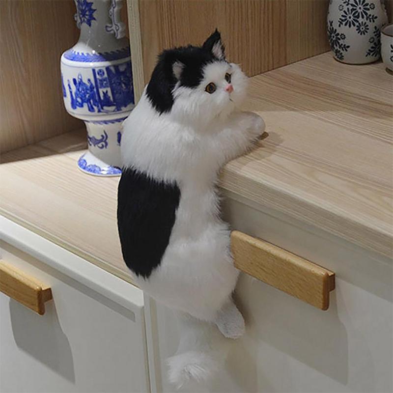 BowLift | Simulation Cat Plush Doll Model Decoration