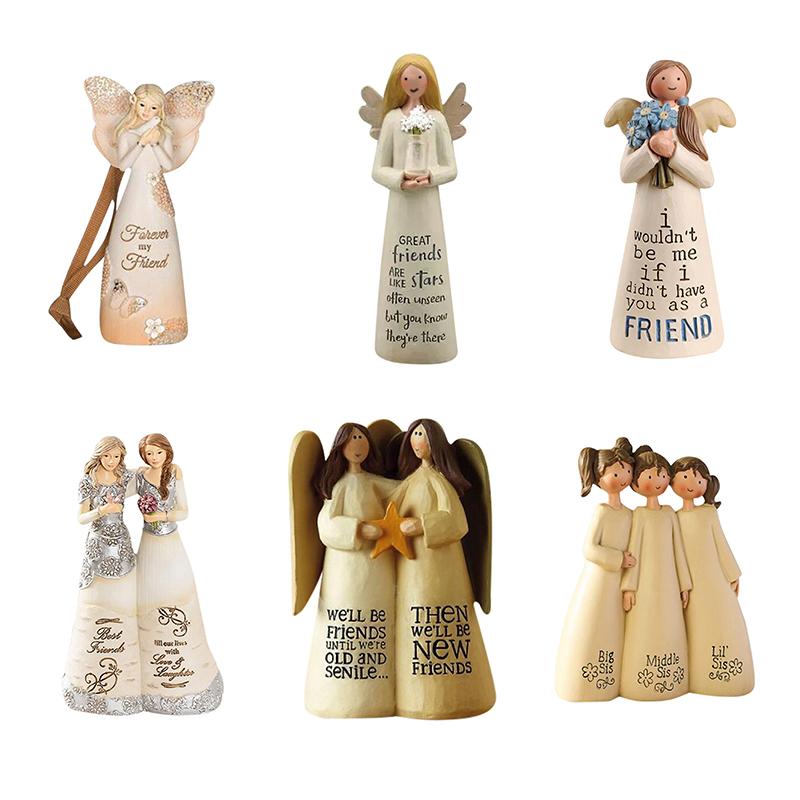 Celebrating Friendship Gifts Statue - Hand-Painted Sculptures Ornament | Bowlift