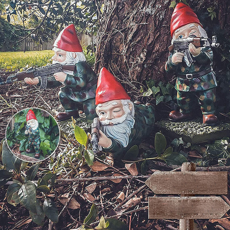 BowLift | Resin Gnome Sculpture Decoration