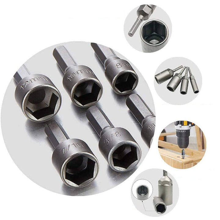 BowLift | 14 PCs Hexagonal Handle Power Nuts