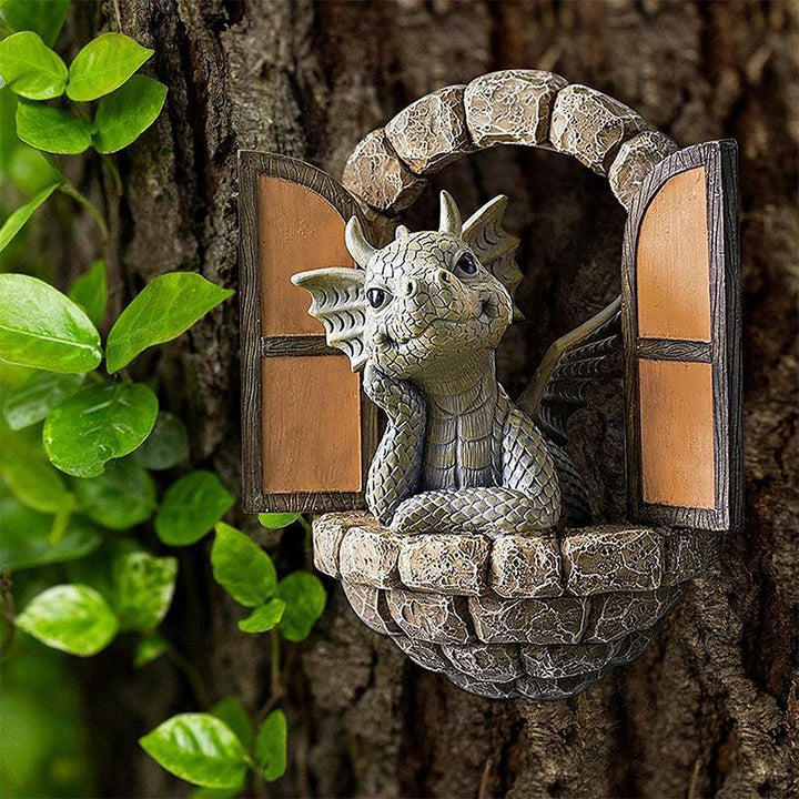 Cute Dragon Statue Ornament | Bowlift
