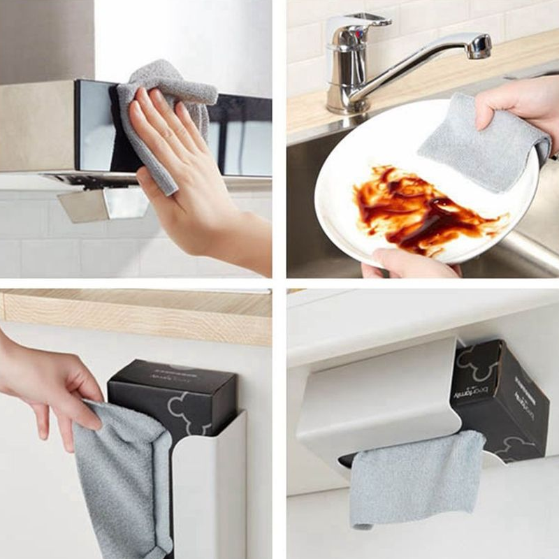 Pull-out absorbent microfibre cloths | Bowlift