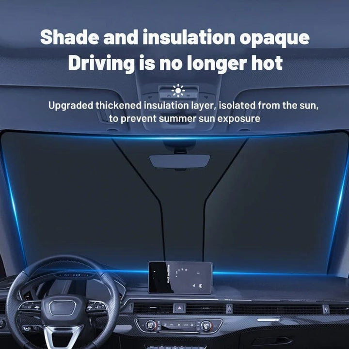 BowLift | Windshield Sun Shade Folding Sun Visor