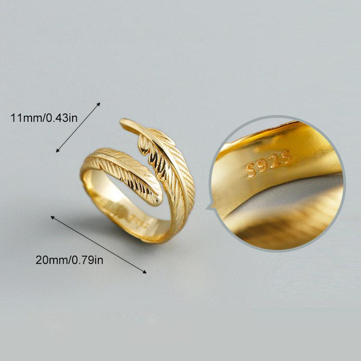 Adjustable Golden Spring Ring | Bowlift
