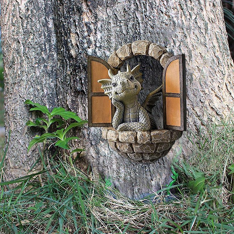 Cute Dragon Statue Ornament | Bowlift