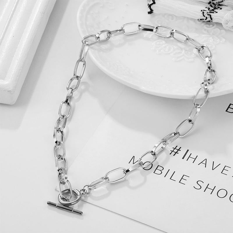 BowLift | Thick Chain Closure Necklace