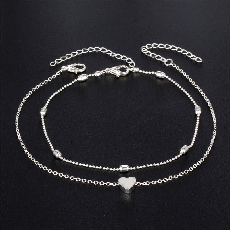 BowLift | Fashion Heart Anklets for Women