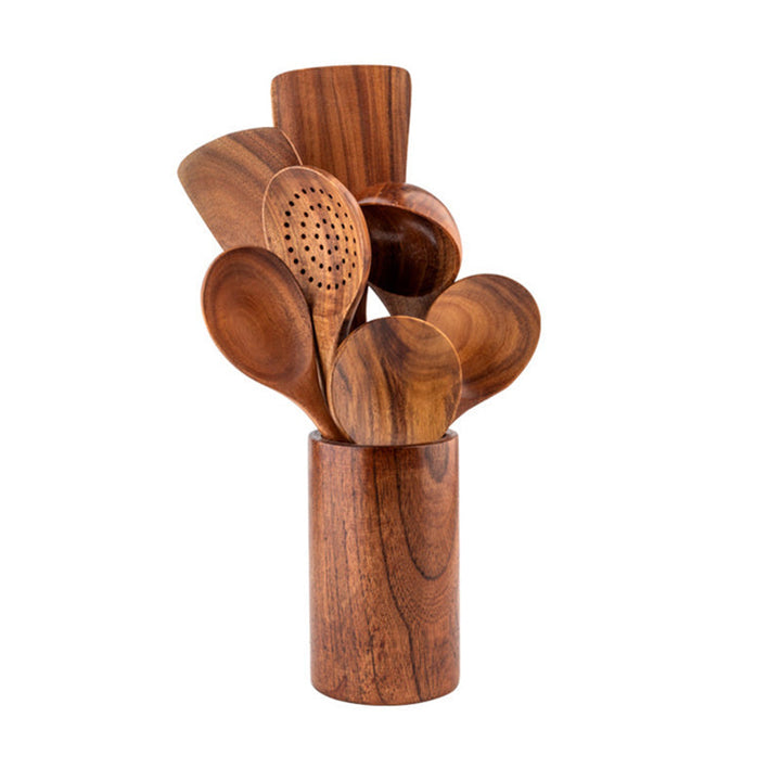 Teak Wood Cutlery Set | Bowlift