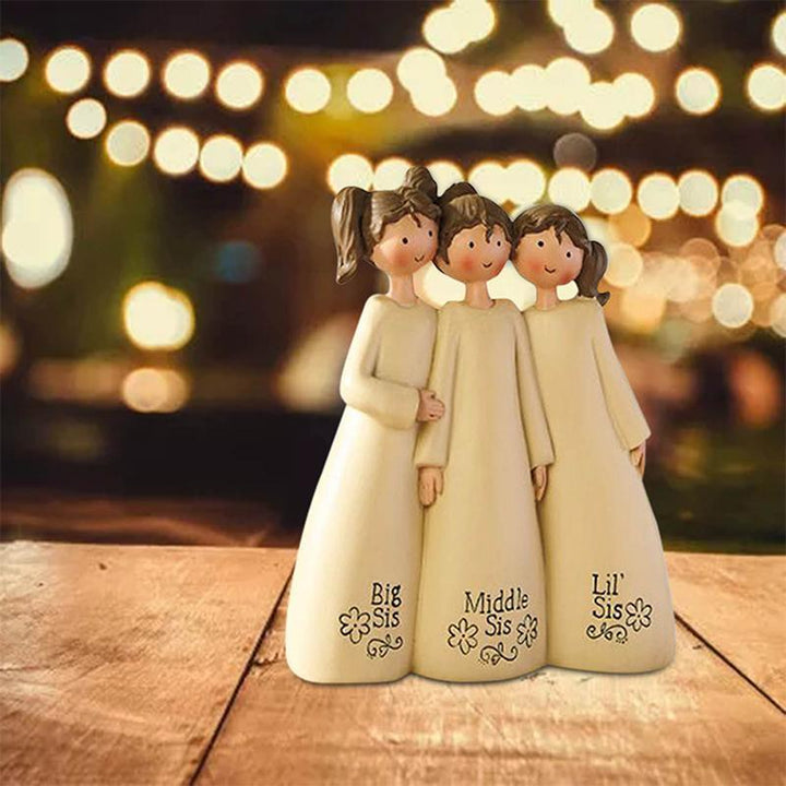 Celebrating Friendship Gifts Statue - Hand-Painted Sculptures Ornament | Bowlift
