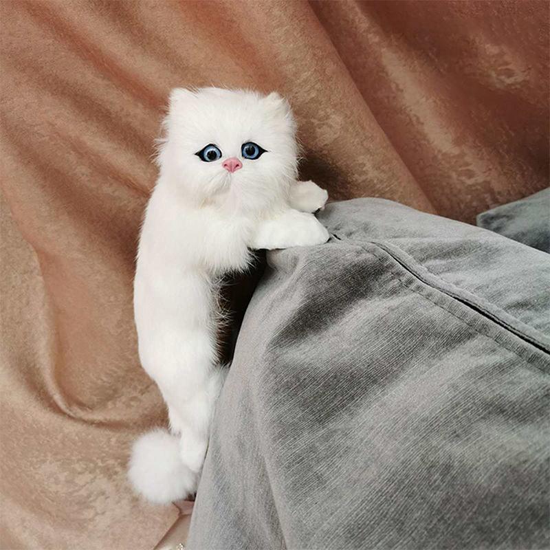 BowLift | Simulation Cat Plush Doll Model Decoration