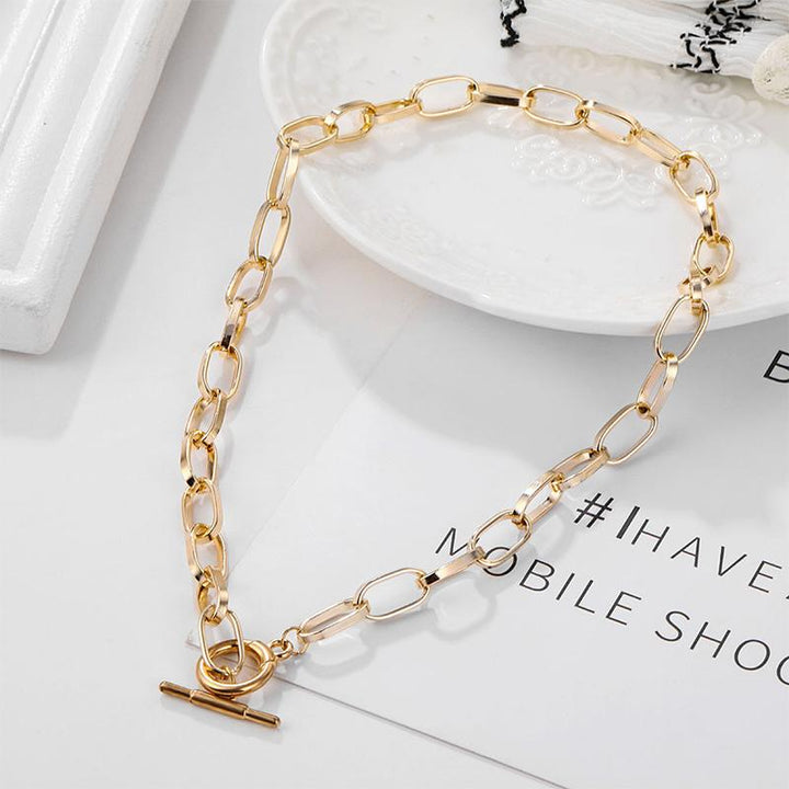 BowLift | Thick Chain Closure Necklace