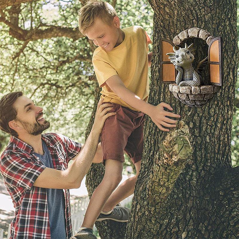 Cute Dragon Statue Ornament | Bowlift