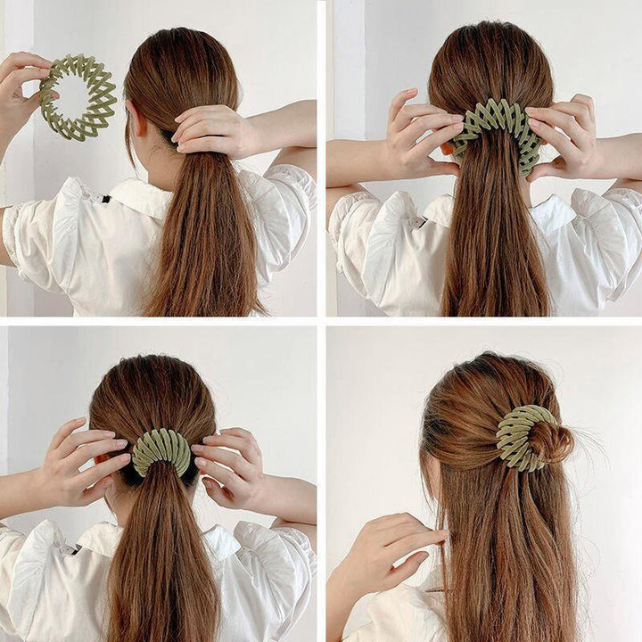BowLift | Lazy Bird's Nest Flat Hairpin