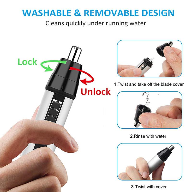 BowLift | Ear-Nose-Hair Trimmer for Men