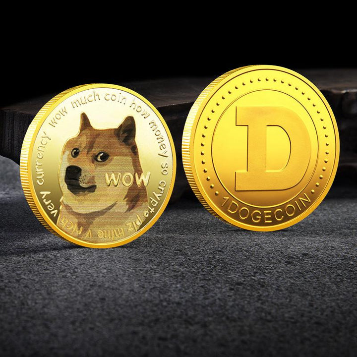 BowLift | UV Color Print Dogecoin Commemorative Coin
