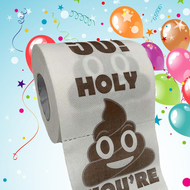 BowLift | Poop Happy Birthday Printed Roll Paper