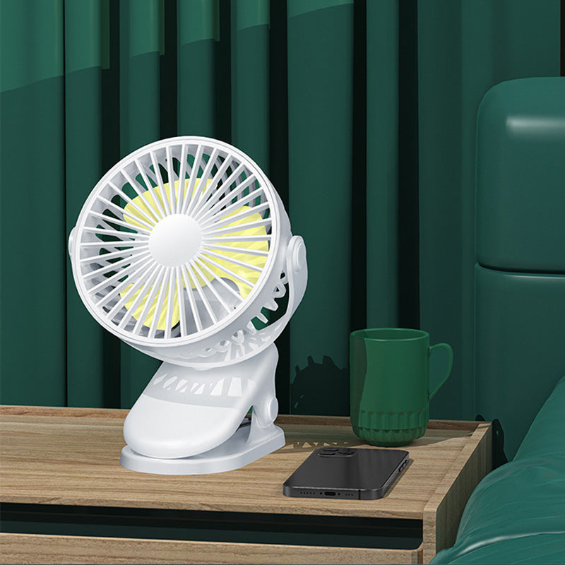 Clip Type USB Rechargeable Mini Electric Fan | Bowlift
