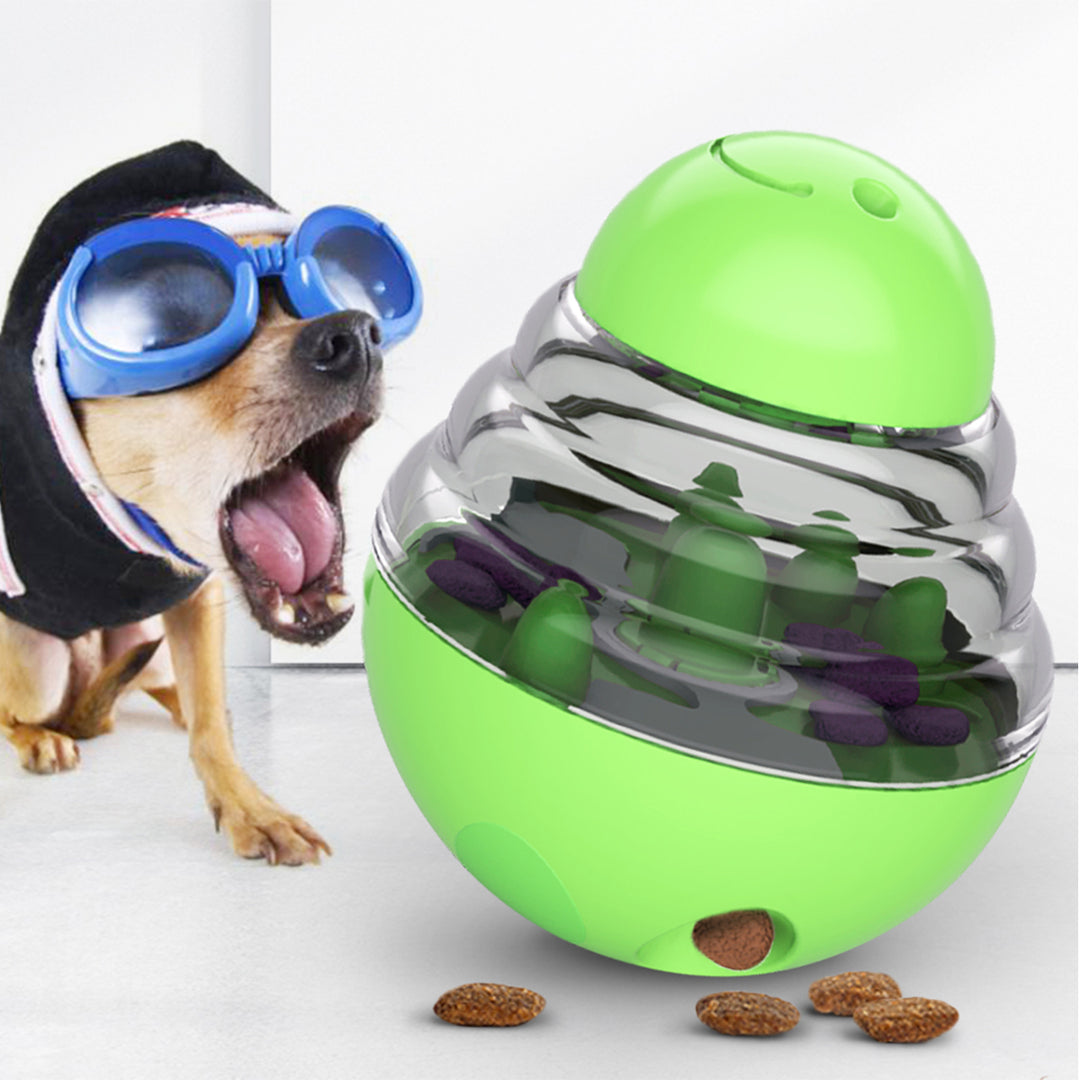 Wobble Food Ball – Interactive Feeder & Play Toy for Dogs