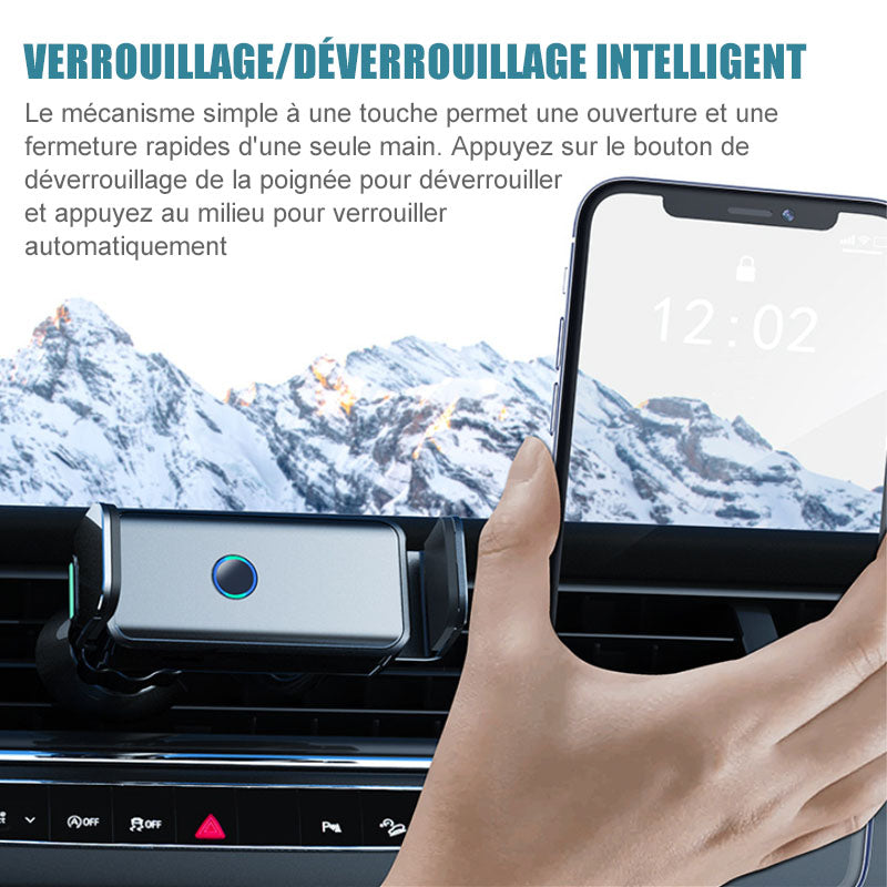 Adaptive phone holder with 360-degree rotation | Bowlift