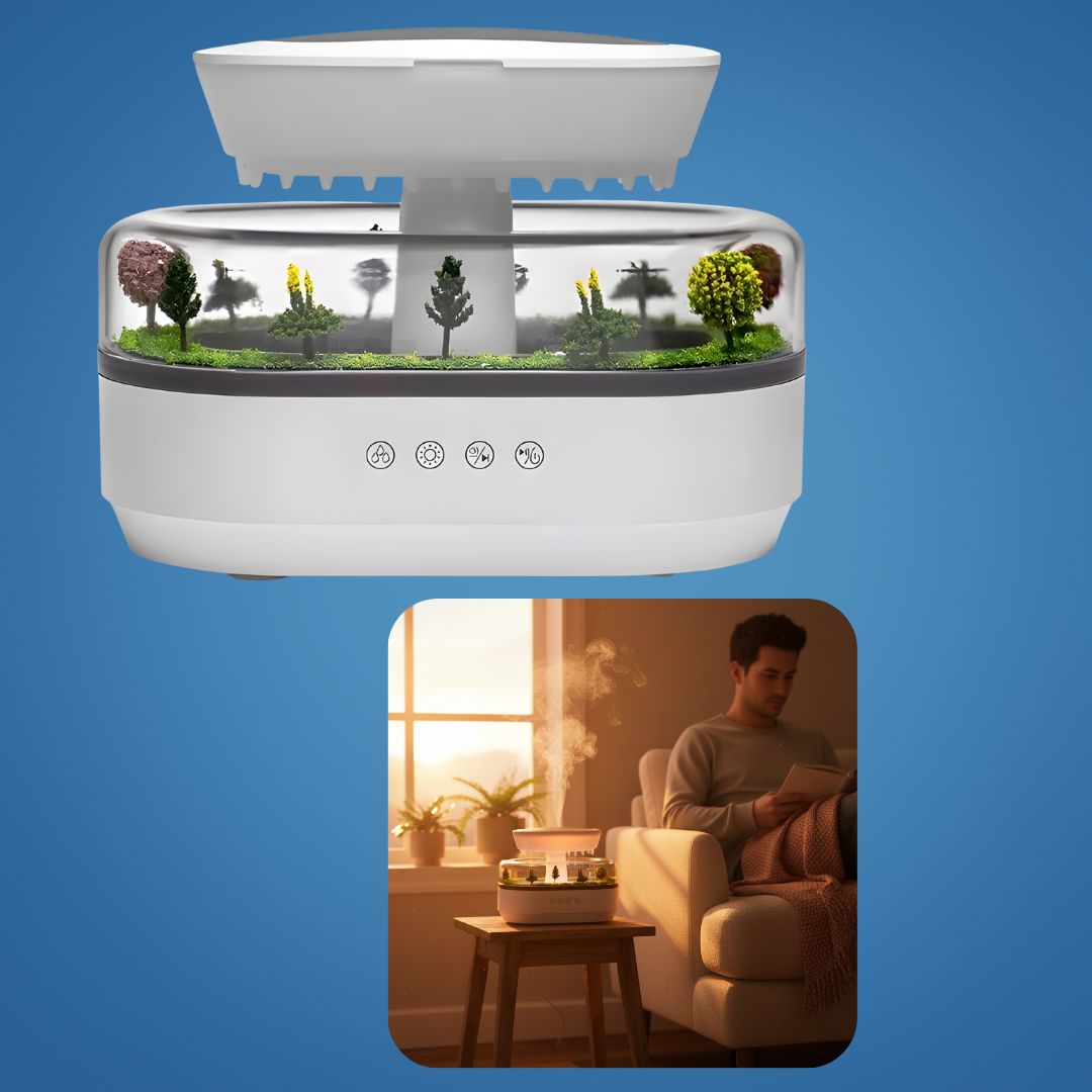 Dry-Air Relief – Quiet LED Night Light – Soothe Skin & Breathing – Calm Relaxing Sleep for Home & Bedroom Bowlift