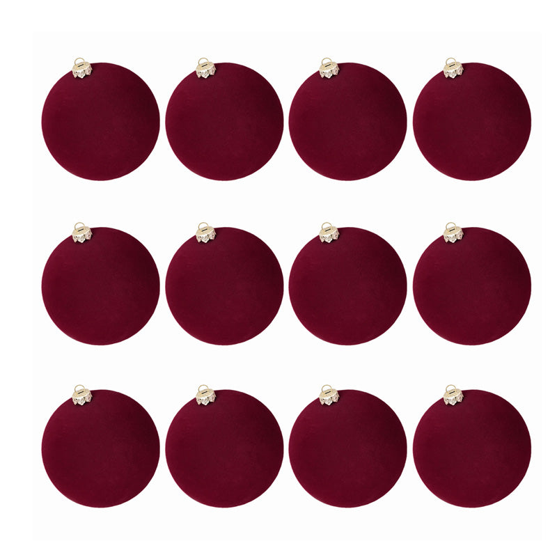 BowLift | Velvet Christmas Ornaments. 12 pcs