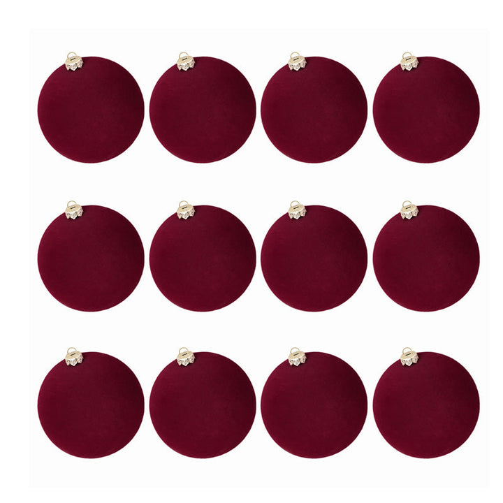 BowLift | Velvet Christmas Ornaments. 12 pcs