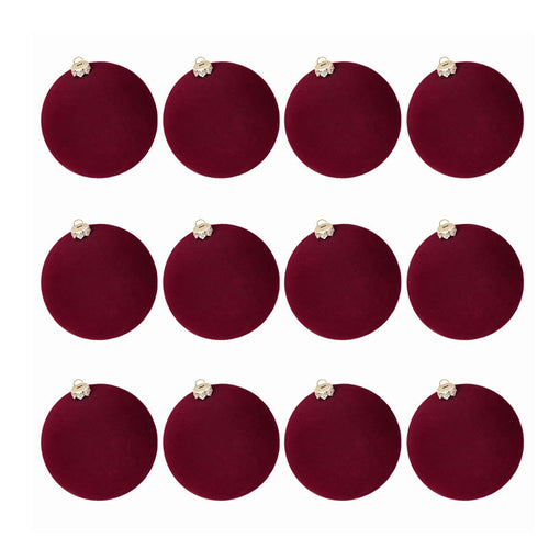BowLift | Velvet Christmas Ornaments. 12 pcs