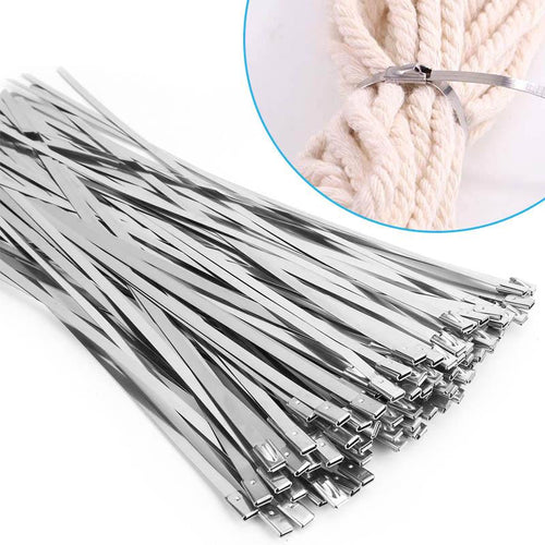 Multipurpose Metal Cable Ties (100 PIECES) | Bowlift