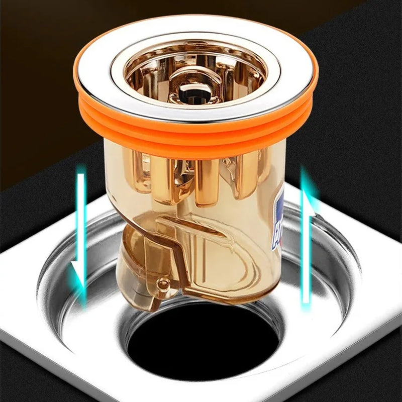 BowLift | Universal double deodorant drain core