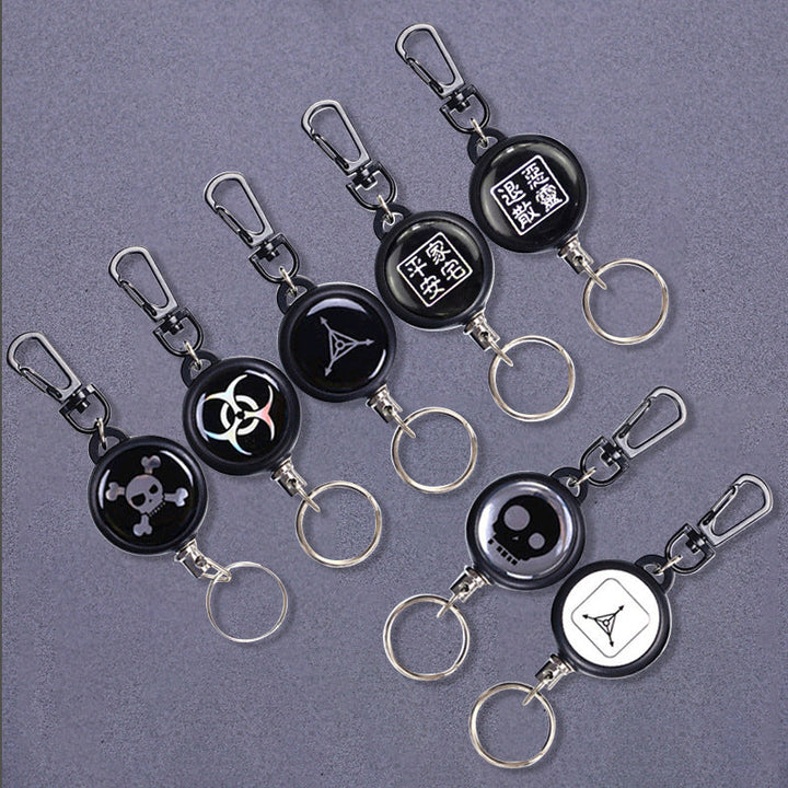 BowLift | Keychain with retractable wire cable
