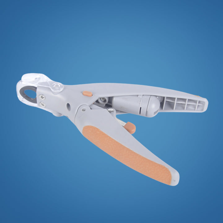 PawSure | Pet Nail Clipper - Quick Sensor - LED Light - Safety Guard - Stainless Steel Blades - Safe, Easy and Precise Nail Trimming Bowlift