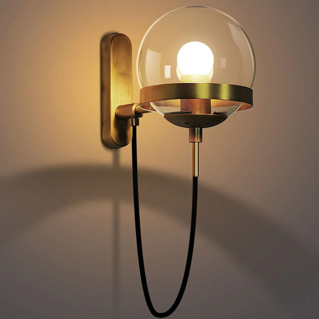 BowLift | Stylish Glass Wall Lamp