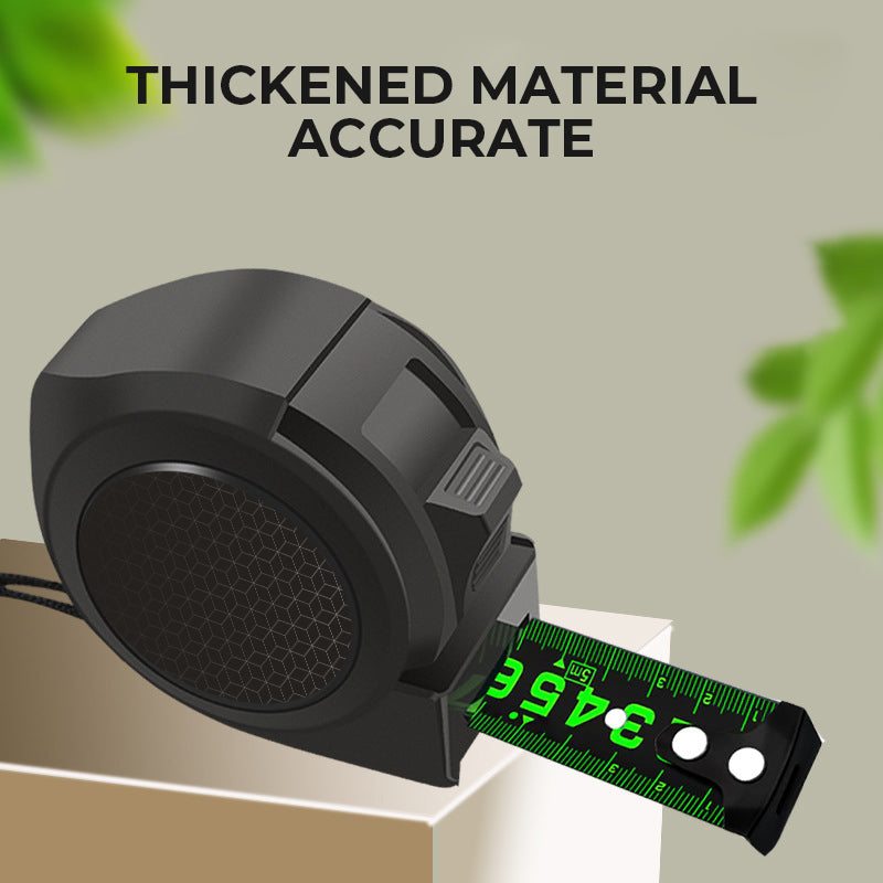 BowLift | Luminous fluorescent steel measuring tape