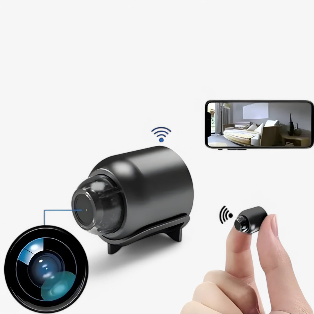 BowLift | Uniko HD Mini Security Camera – Wireless 1080P Monitoring with Night Vision & Motion Detection