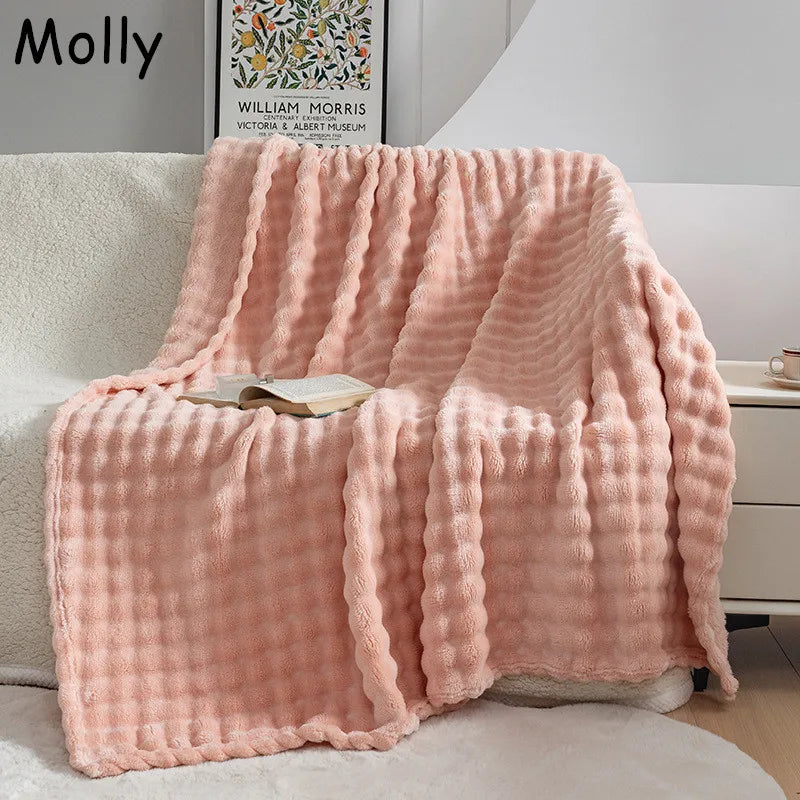 BowLift | Extra Soft Flannel Blanket - PlushBubble