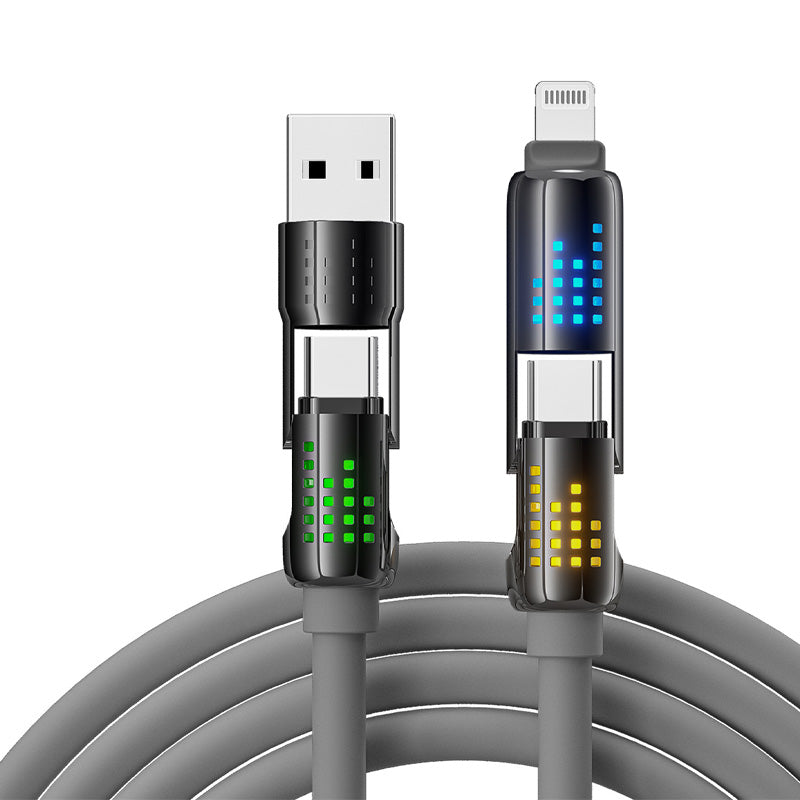 BowLift | 240W 4-in-1 USB-C Fast Charging Cable