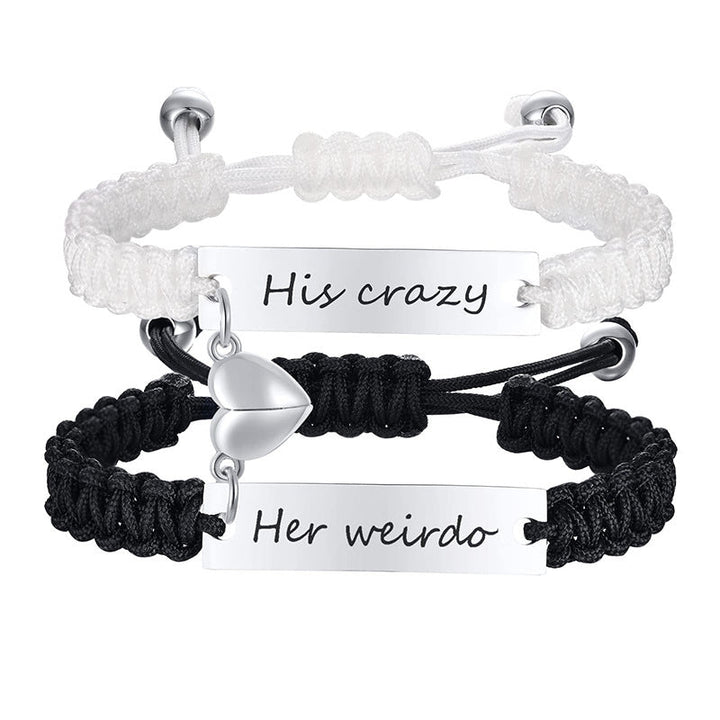 BowLift | Magnetic Couple Braided Bracelets
