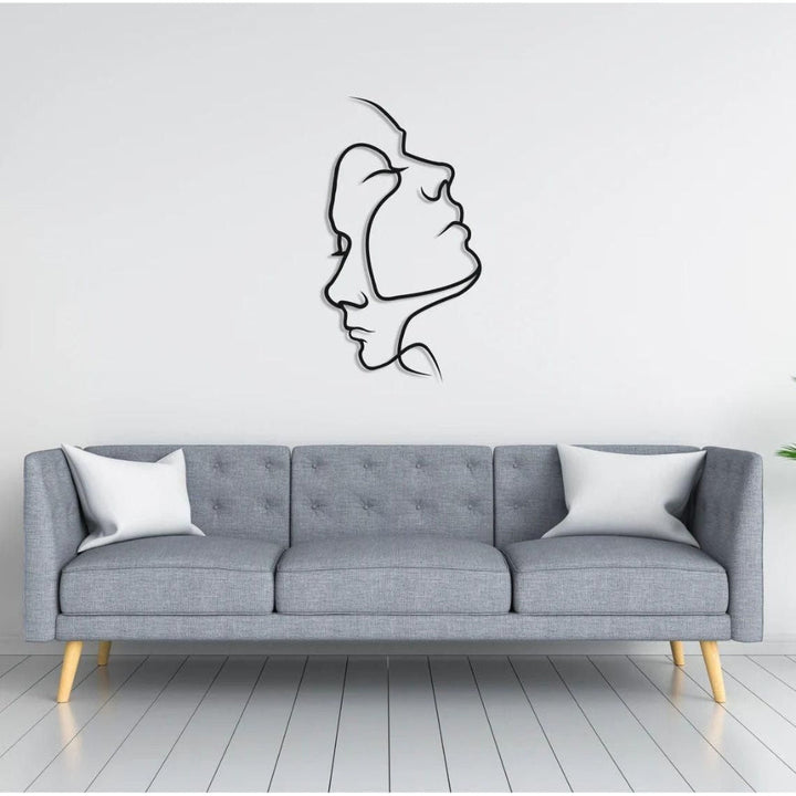 Minimalist Wall Décor with Abstract Expression of Love Bowlift