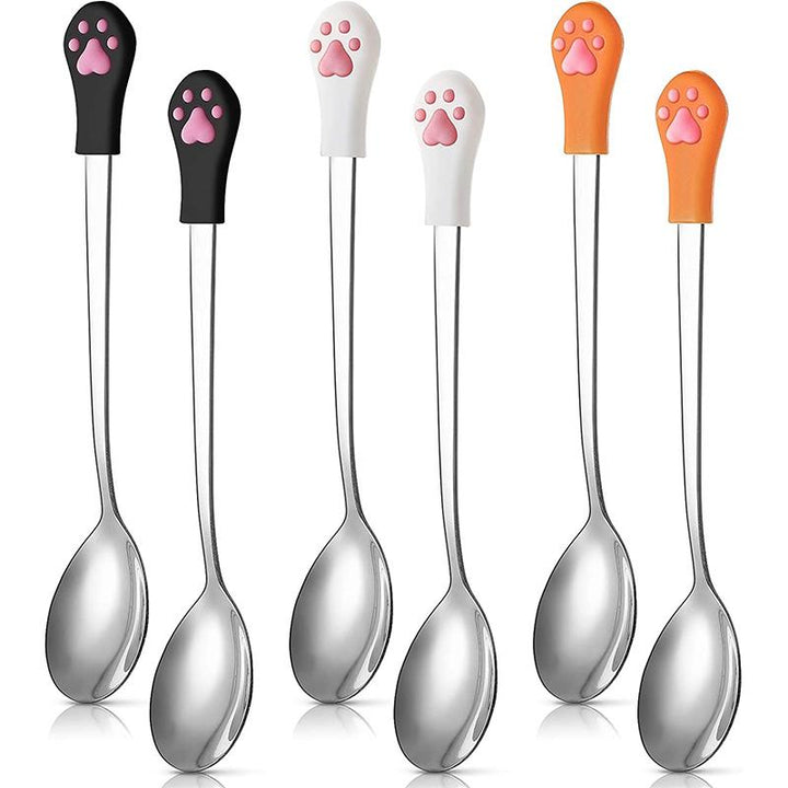 BowLift | Stainless Steel Spoon for Food with Cat Claws