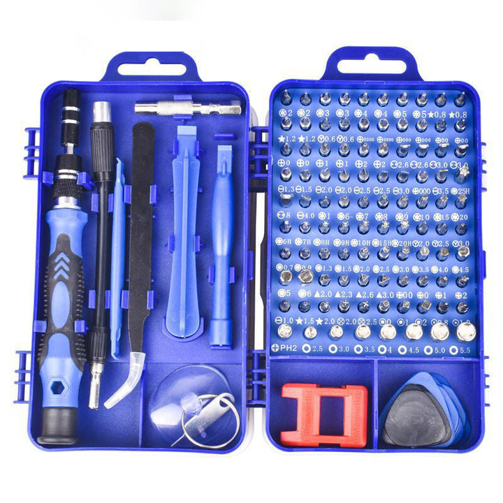 Multifunctional screwdriver set extra hard 115 in 1 | Bowlift