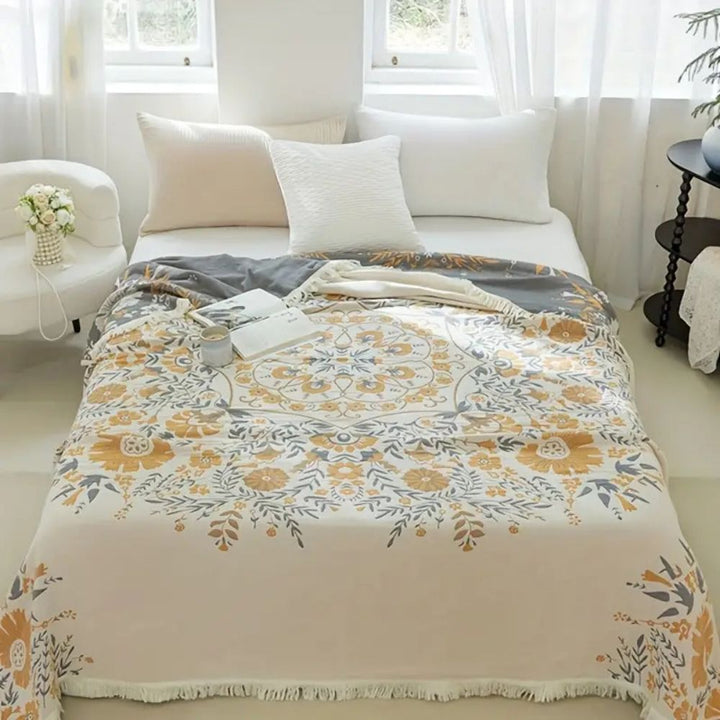 BowLift | Versailles-Inspired Reversible Floral Blanket