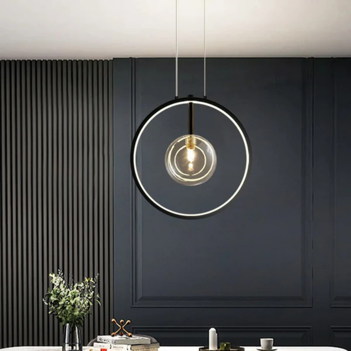 BowLift | Minimalist Black Pendant Lamp