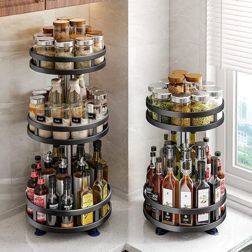 360° Rotating Storage Rack Organizer Round (Premium) Bowlift