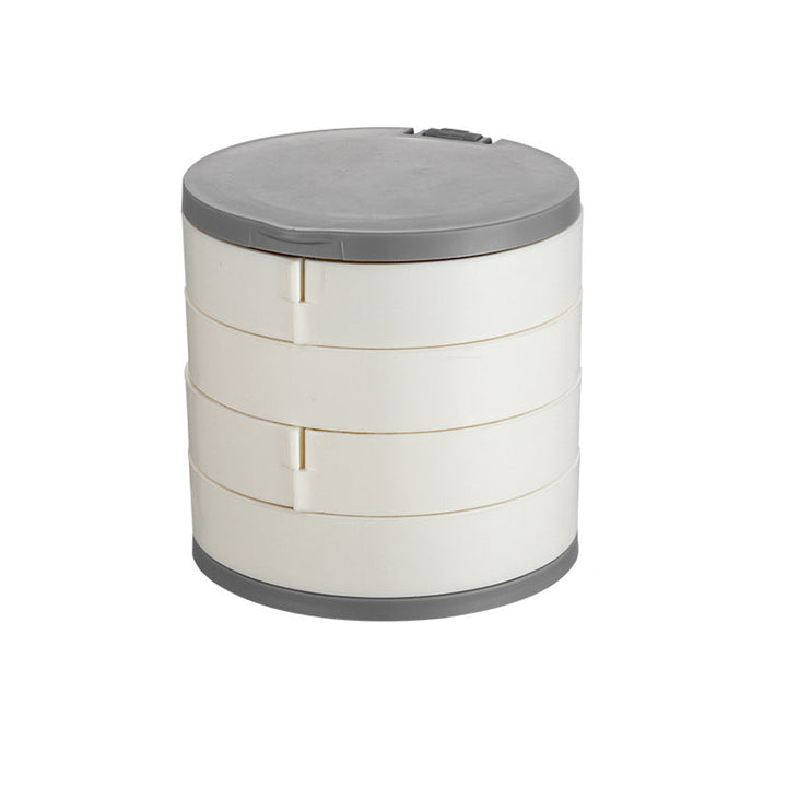 4 Layers Rotatable Jewelry Storage Box | Bowlift