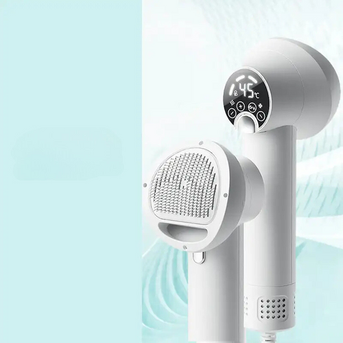PurrfectDry – Silent Hair Dryer and Brush for Pets Bowlift