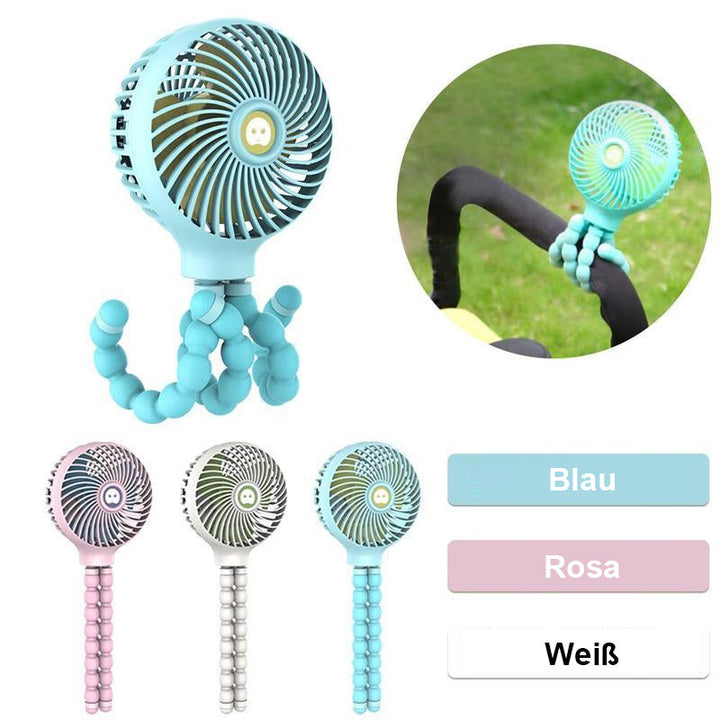 Mini Deformable Portable Fan | Bowlift