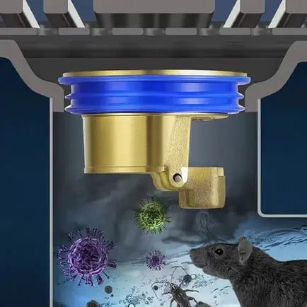 BowLift | Anti-Odor Drainage Core made of Brass – Reliably Stops Drain & Pipe Odors