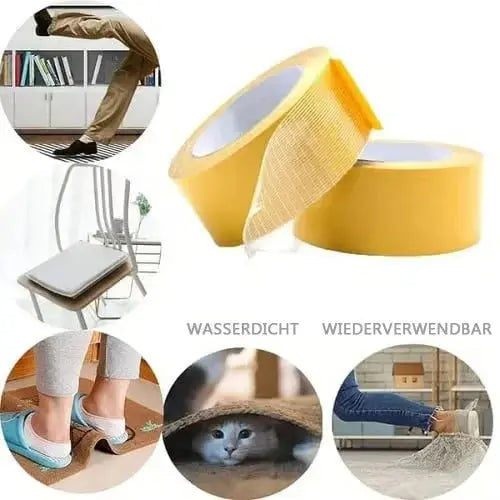 BowLift | Double-Sided Transparent All-Purpose Tape - Can be removed without residue