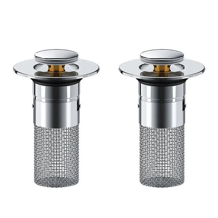 BowLift | Stainless Steel Pop-Up Drain Strainer for Effortless Clog Prevention